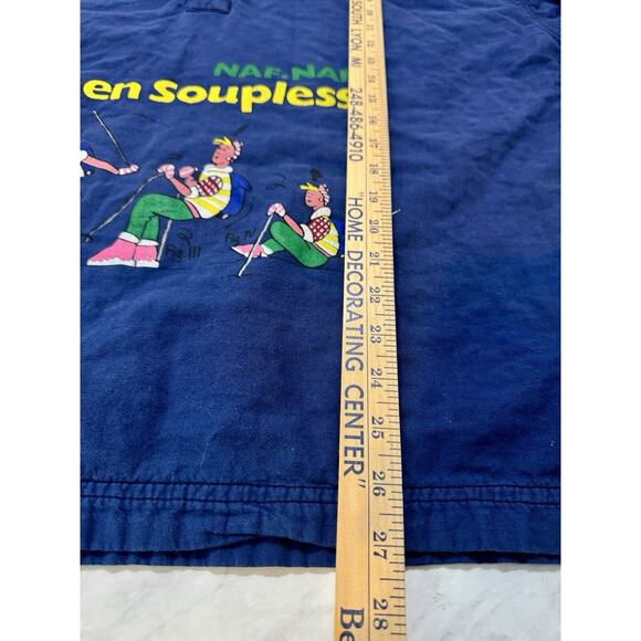 Vtg Naf Naf Tout En Souplesse Ski Shirt Collared Very Flexible RARE Paris France - Picture 6 of 9
